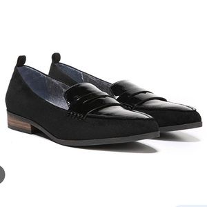 Dr. Scholl’s Vegan Patent Leather/Suede Eclipse Loafers